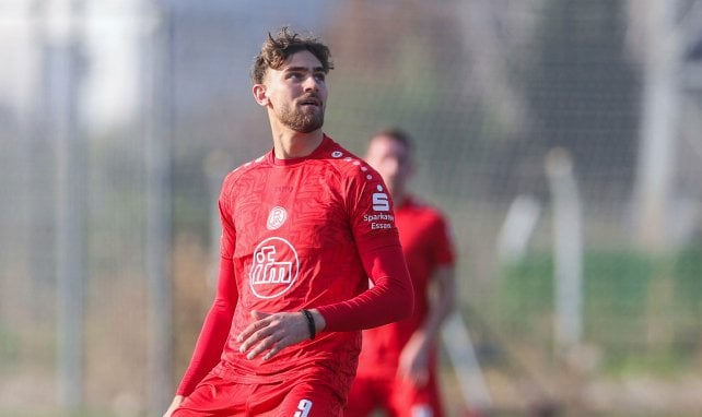 Leonardo Vonic im Trainingslager von RW Essen