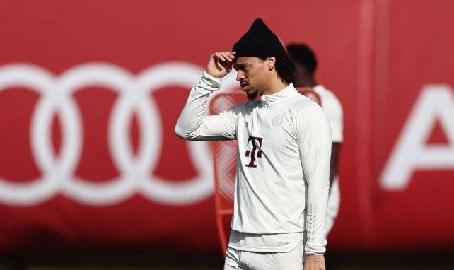 Leroy Sané im Bayern-Training