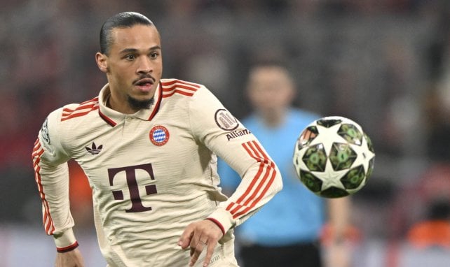 Leroy Sané im Trikot des FC Bayern München
