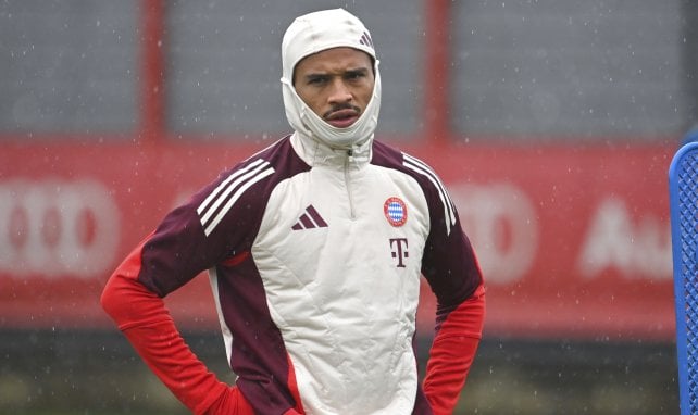 Leroy Sané im Bayern-Training