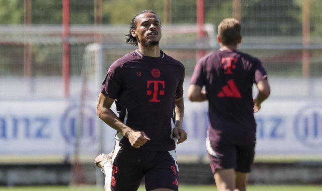 Leroy Sané für Bayern im Training