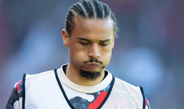 Leroy Sané bläst die Backen auf