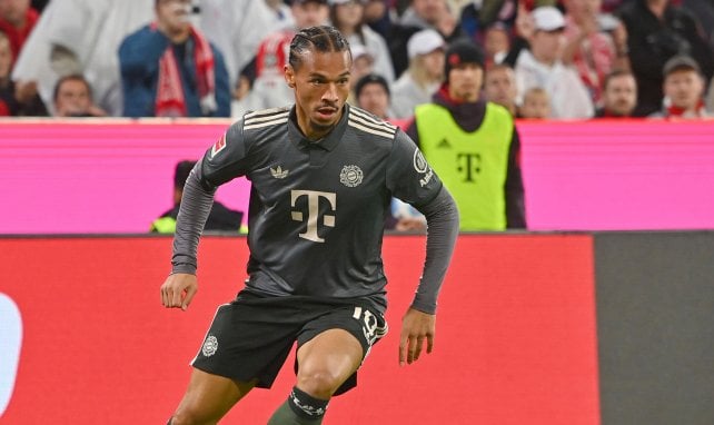 Leroy Sané in Aktion für den FC Bayern München