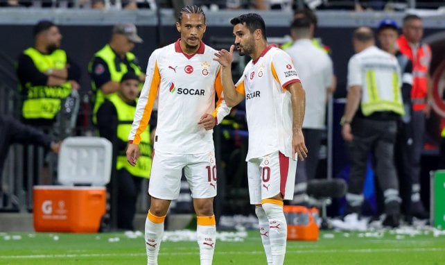 Leroy Sané (l.) und Ilkay Gündogan (r.) im Einsatz für Galatasaray