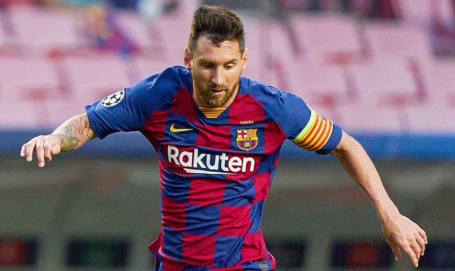 Lionel Messi im Trikot des FC Barcelona