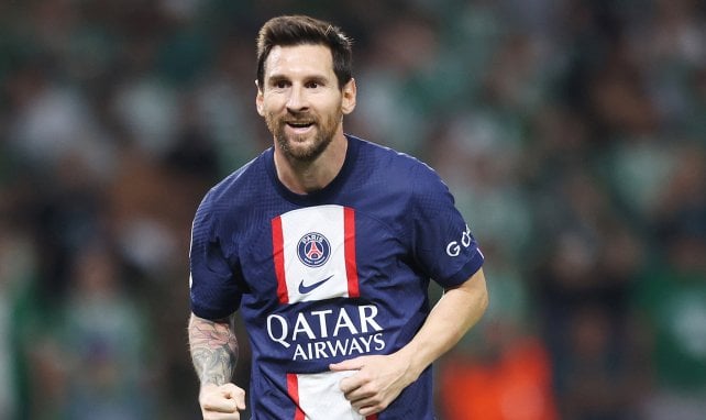 Lionel Messi steht noch bis 2023 in Paris unter Vertrag