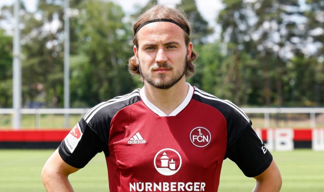 Felix Lohkemper im Trikot vom 1. FC Nürnberg