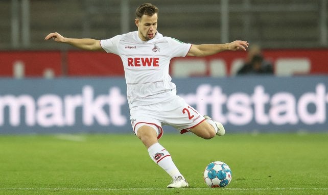 Louis Schaub im Einsatz für den 1. FC Köln