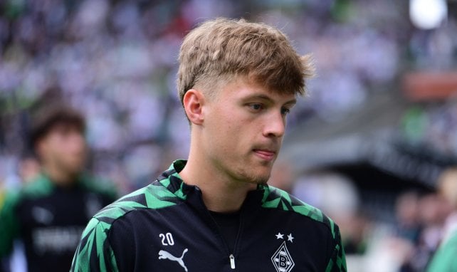 Luca Netz ist bei Borussia Mönchengladbach aktuell nur Ersatzspieler