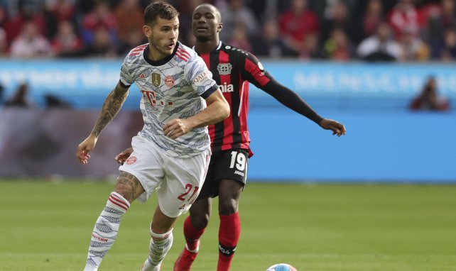Lucas Hernández im Einsatz für den FC Bayern