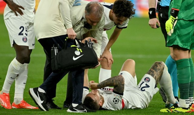 Lucas Hernández am Boden