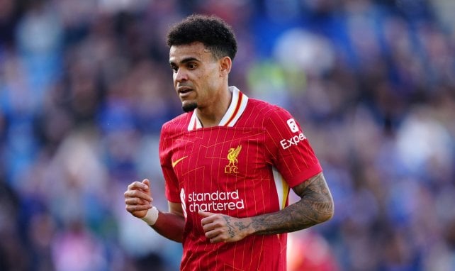 Luis Díaz im Liverpool-Trikot
