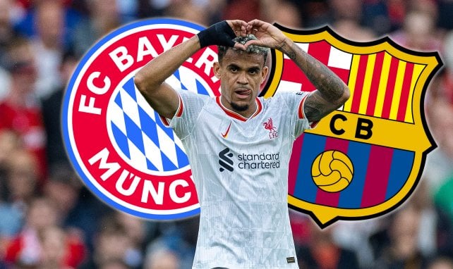 Luis Díaz zeigt ist heiß begehrt