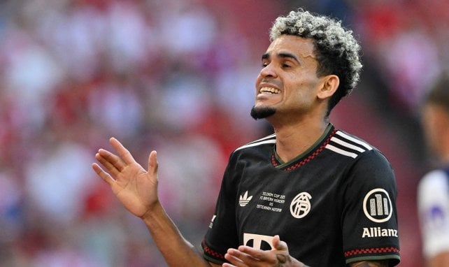 Luis Díaz im Einsatz für den FC Bayern