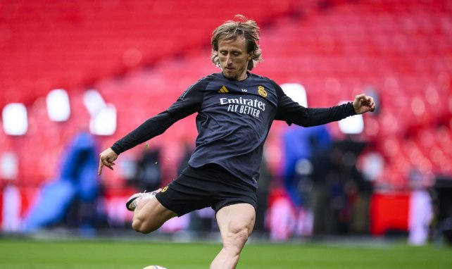 Luka Modric für Real am Ball