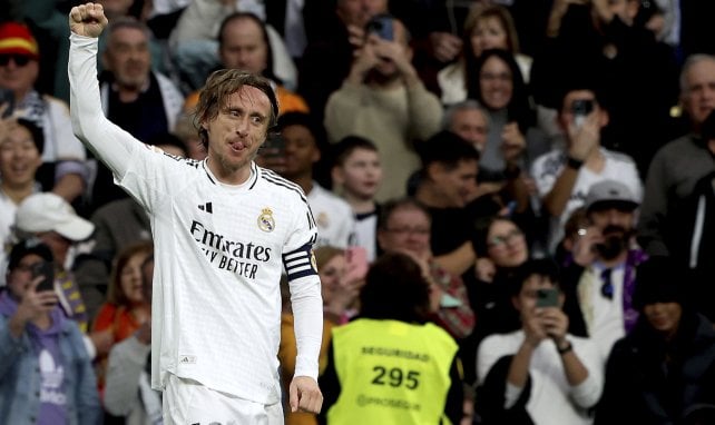 Luka Modric in Siegerpose