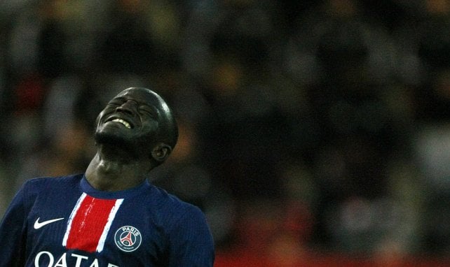 Mahamadou Sangaré verzweifelt