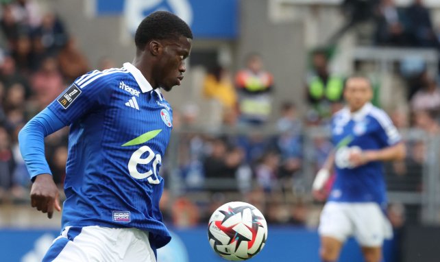 Mamadou Sarr am Ball