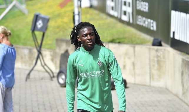 Manu Koné auf dem Weg ins Training