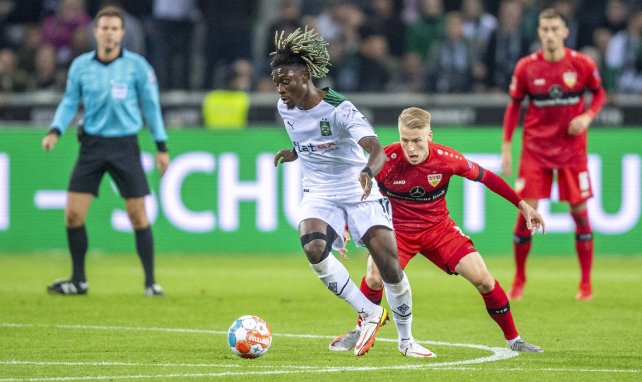 Manu Koné im Einsatz für Borussia Mönchengladbach