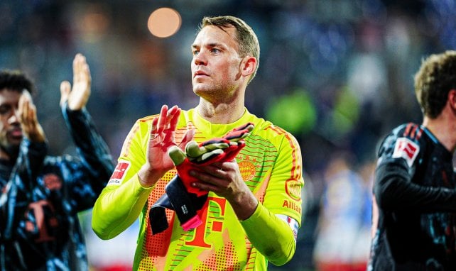 Manuel Neuer nach Spielende