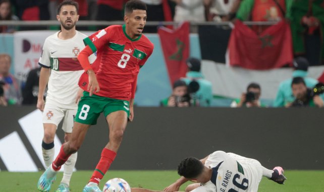 Azzedine Ounahi im Einsatz für Marokko