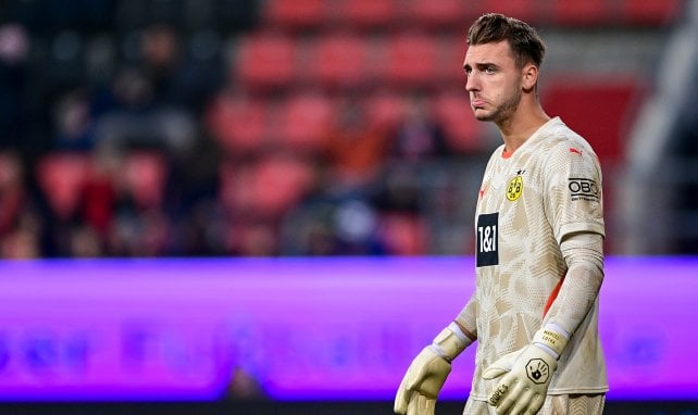 Marcel Lotka im Einsatz für die Reserve des BVB