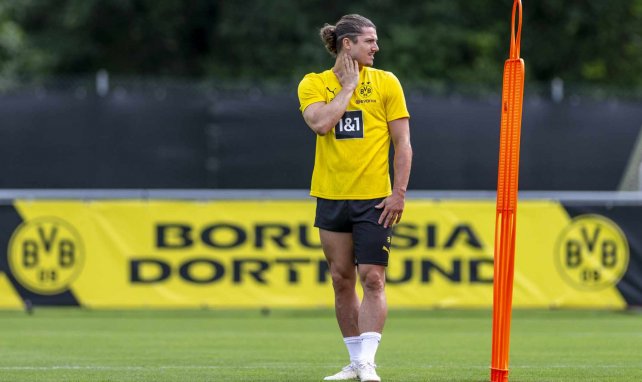 Marcel Sabitzer beim BVB-Training