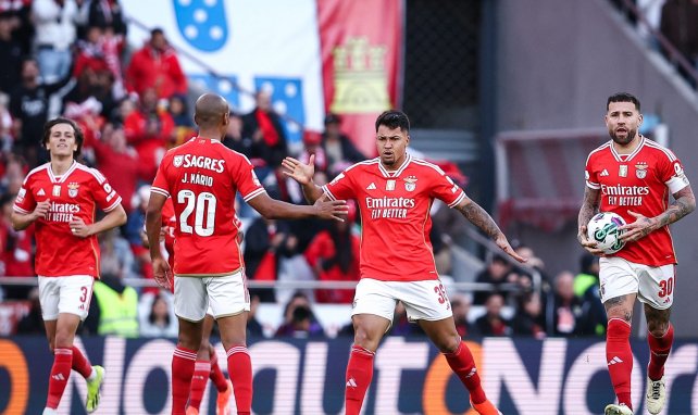 Marcos Leonardo für Benfica im Einsatz