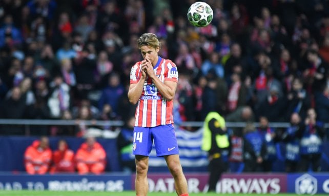 Atléticos Haltung bei Llorente