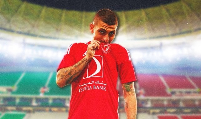 Verratti küsst das Wappen