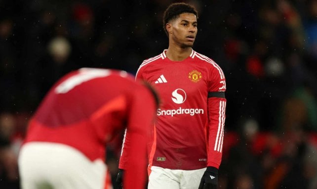 Marcus Rashford steht bei Manchester United vor dem Abgang.