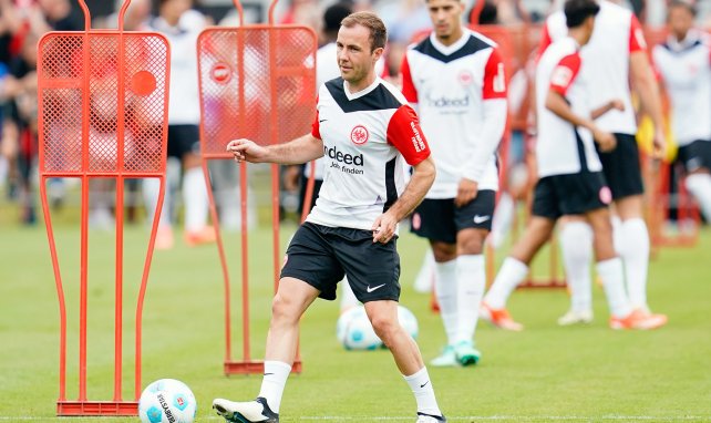 Mario Götze im Training von Eintracht Frankfurt