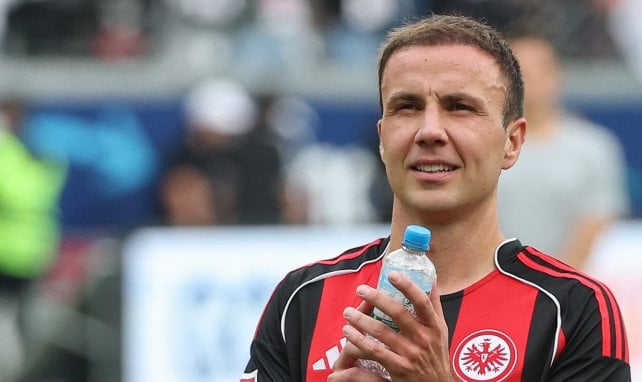 Mario Götze im Eintracht-Dress