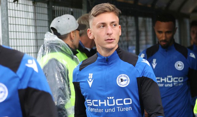 Marius Wörl im Dress von Arminia Bielefeld