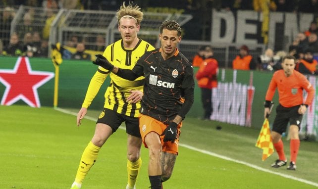 Marlon Gomes im Duell mit Julian Brandt