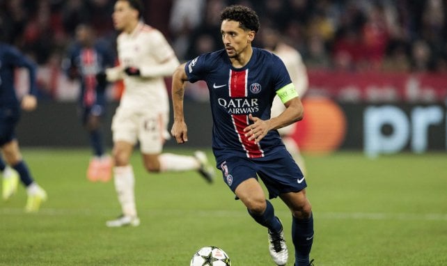 Marquinhos für PSG am Ball.