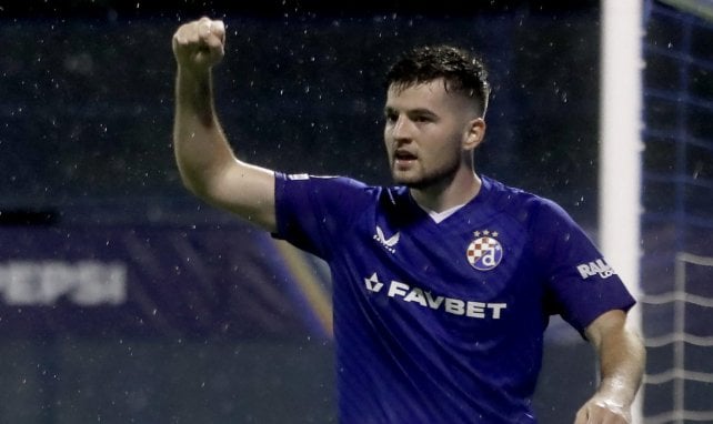 Martin Baturina im Trikot von Dinamo Zagreb