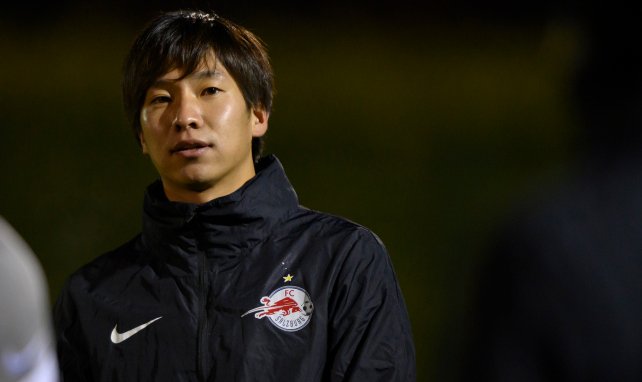 Masaya Okugawa im Dress von RB Salzburg