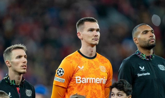 Matej Kovar vor einem CL-Spiel