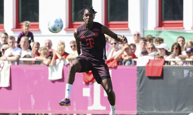 Mathys Tel im Bayern-Training