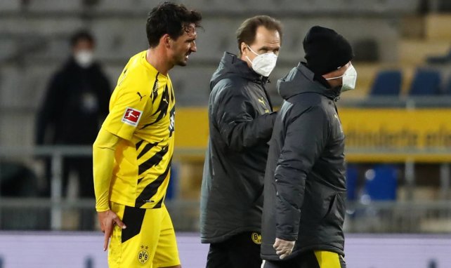 Mats Hummels musste gegen Bielefeld verletzt raus