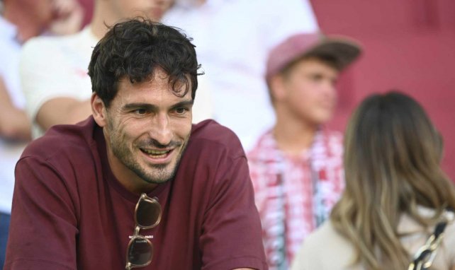 Mats Hummels auf der Tribüne