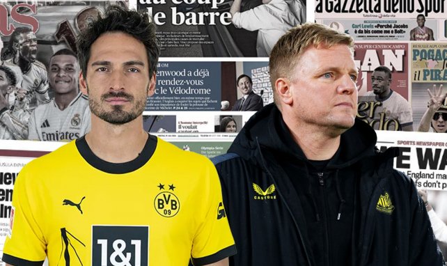 Mats Hummels und Eddie Howe