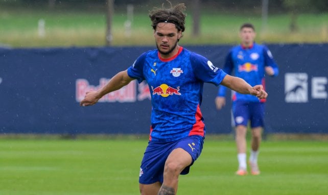 Max Finkgräfe im RB-Training