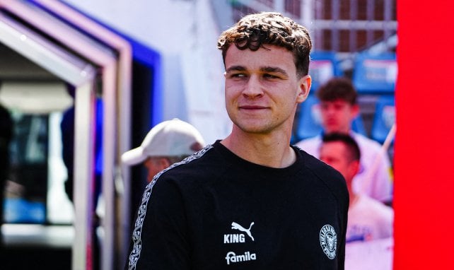 Max Geschwill im Kiel-Outfit