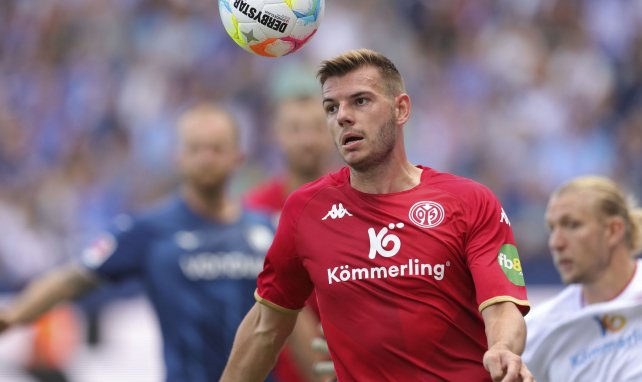 Maxim Leitsch am Ball für den FSV Mainz 05