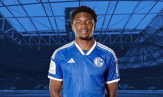 Maxime Ndong Penda im Schalker Trikot