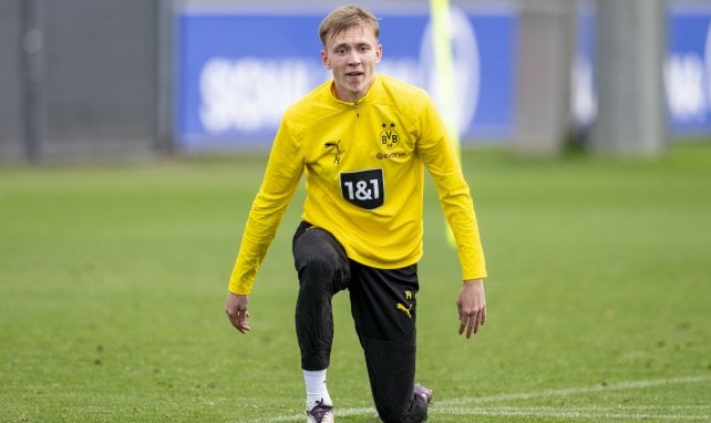 Maximilian Beier im BVB-Training