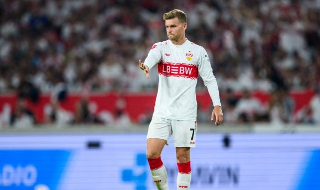 Maximilian Mittelstädt für den VfB im Einsatz